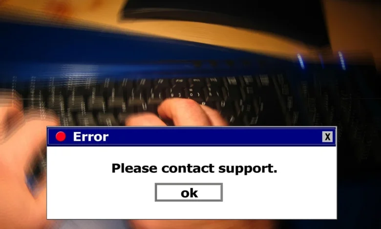 Fake Error Message Text Copy and Paste